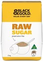 BLACK  GOLD RAW SUGAR     6X2KG