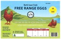 NORTH COAST FRESH FREE RANGE EGGS EXTRA LARGE 180 EGGS 700G