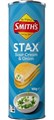 SMITHS STAX PC SOUR CREAM  ONION 105G 12X