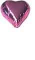 CHOC FARE CHOC GEMS KC PINK HEARTS