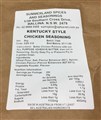 KENTUCKY STYLE SEASONING  10KG