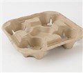 TRAY PULP EGGBOARD CARRY 4 CUP