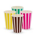CUP PAPER COLD CANDY STRIPE 16OZ