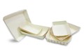 TRAY TASTY FOOD WHITE SMALL  TOP OUT 216 X 165 X 45 MM