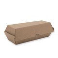 BOX HOT DOG KRAFT  BASE 210 x 70 x 75 mm