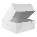 BOX CAKE WHITE 8X8X25 200 x 200 x 625mm