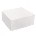 BOX CAKE WHITE 9X9X4 225 x 225 x 100mm