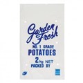 BAG PTD CLEAR 2KG POTATO 375 X 225 MM