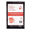 LINER BIN BLACK HEAVY DUTY 82L 950 X 810 MM