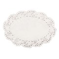 DOYLEY LACE WHITE OVAL NO 3  216 X 303 MM