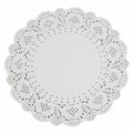 DOYLEY LACE WHITE ROUND 75IN