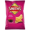 SMITHS CRINKLE SALT AND VINEGAR CHIPS 18X 90G