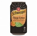 SCHW MINERAL WATER  ORANGE AND MANGO 375ML 10PK