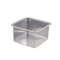CONTAINER SQUARE PET CST300 300ML 72 x 72 x 50 mm