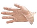 GLOVE VINYL CLEAR LIGHTLY POWDERED SMALL