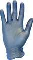 GLOVE VINYL BLUE LIGHTLY POWDERED LARGE