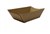 TRAY OPEN KRAFT 05  BASE 105 x 73 x 43mm