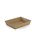 TRAY CAKE ECO BROWN BABY 145 x 110 x 45 mm