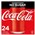 COCA COLA ZERO SUGAR CUBE 24X375ML