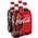 COCA COLA GLASS BOTTLE 4x 330ML