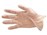 GLOVE VINYL CLEAR LIGHTLY POWDERED EXLARGE
